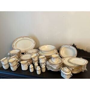Noritake Barrymore 9737 Place Settings For 8 - Large Complete Set! 60 Pieces